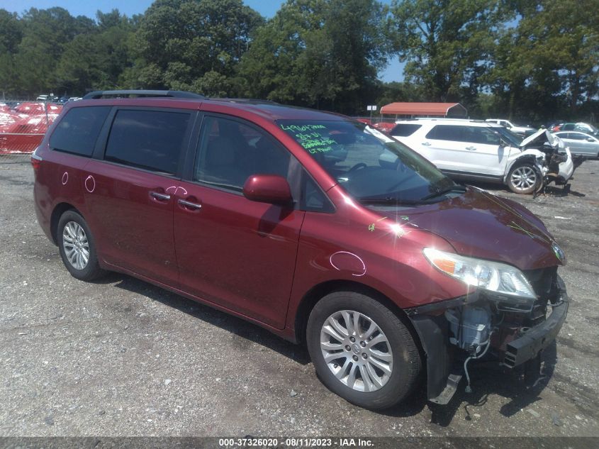 2015 TOYOTA SIENNA XLE/XLE AAS/LTD - 5TDYK3DC9FS581104