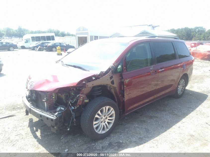 2015 TOYOTA SIENNA XLE/XLE AAS/LTD - 5TDYK3DC9FS581104