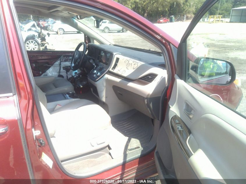 2015 TOYOTA SIENNA XLE/XLE AAS/LTD - 5TDYK3DC9FS581104