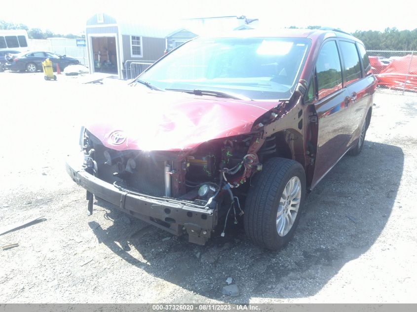2015 TOYOTA SIENNA XLE/XLE AAS/LTD - 5TDYK3DC9FS581104