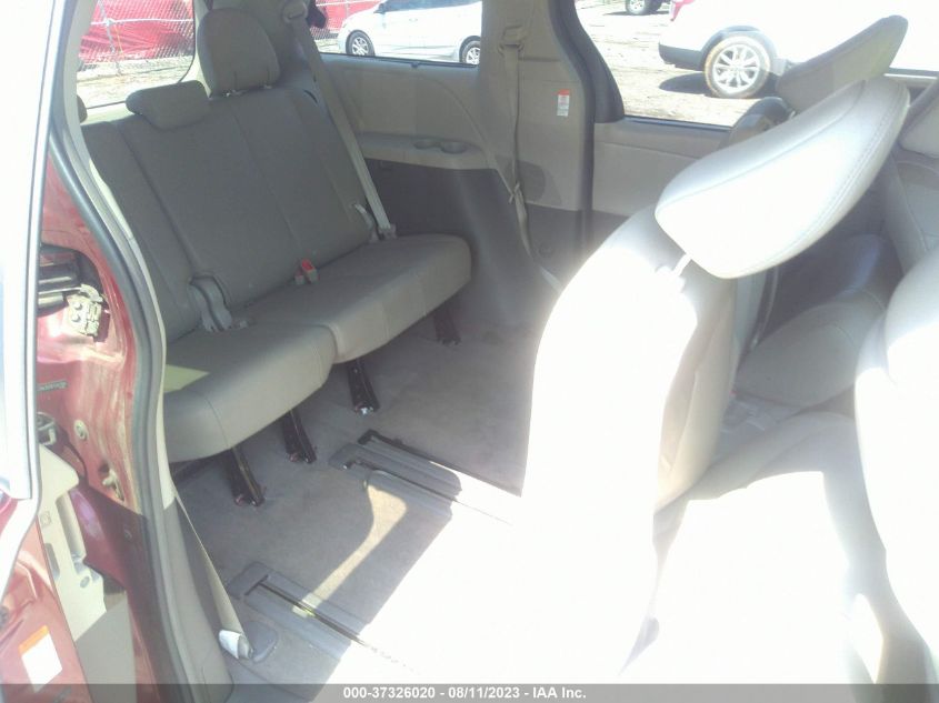 2015 TOYOTA SIENNA XLE/XLE AAS/LTD - 5TDYK3DC9FS581104