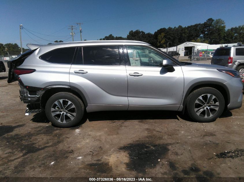 2021 TOYOTA HIGHLANDER XLE - 5TDGZRBH5MS134114