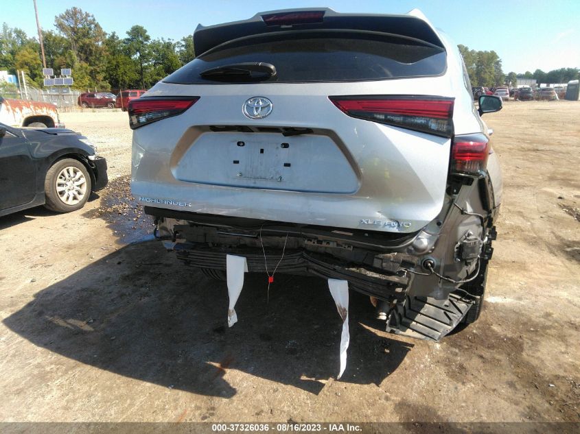 2021 TOYOTA HIGHLANDER XLE - 5TDGZRBH5MS134114