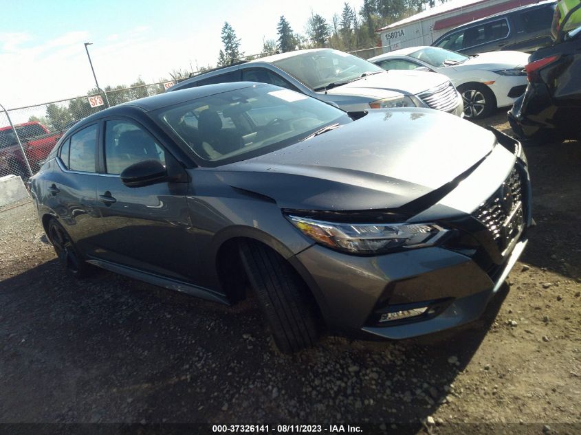 2022 NISSAN SENTRA SR - 3N1AB8DV9NY278026