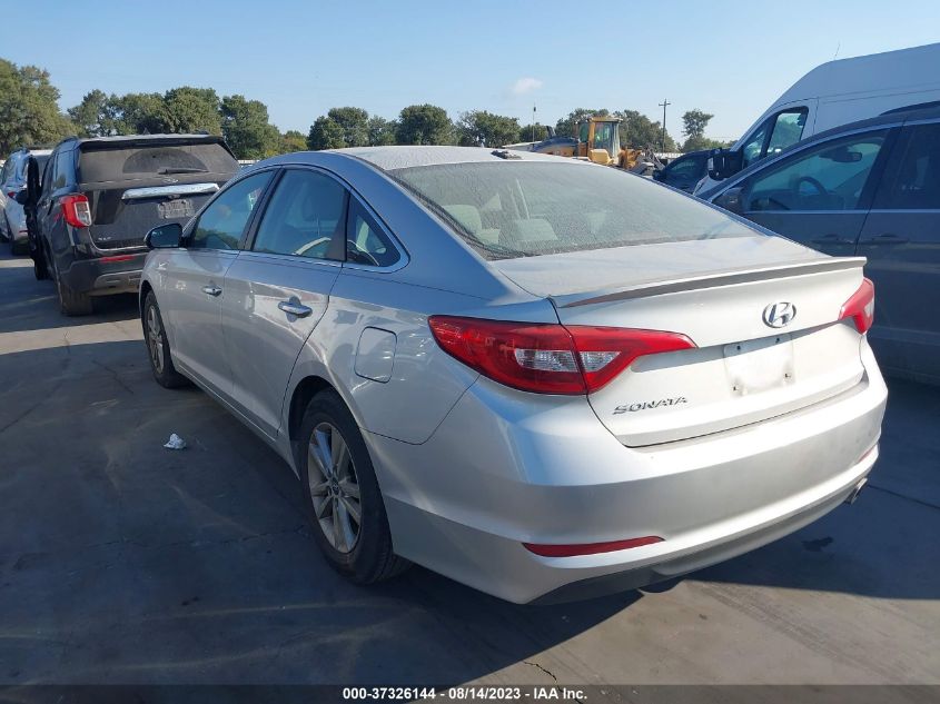 2015 HYUNDAI SONATA 2.4L SE - 5NPE24AF6FH085657