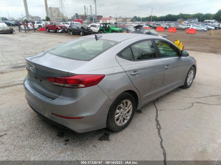VIN 5NPD74LF4HH209826 2017 HYUNDAI ELANTRA SE