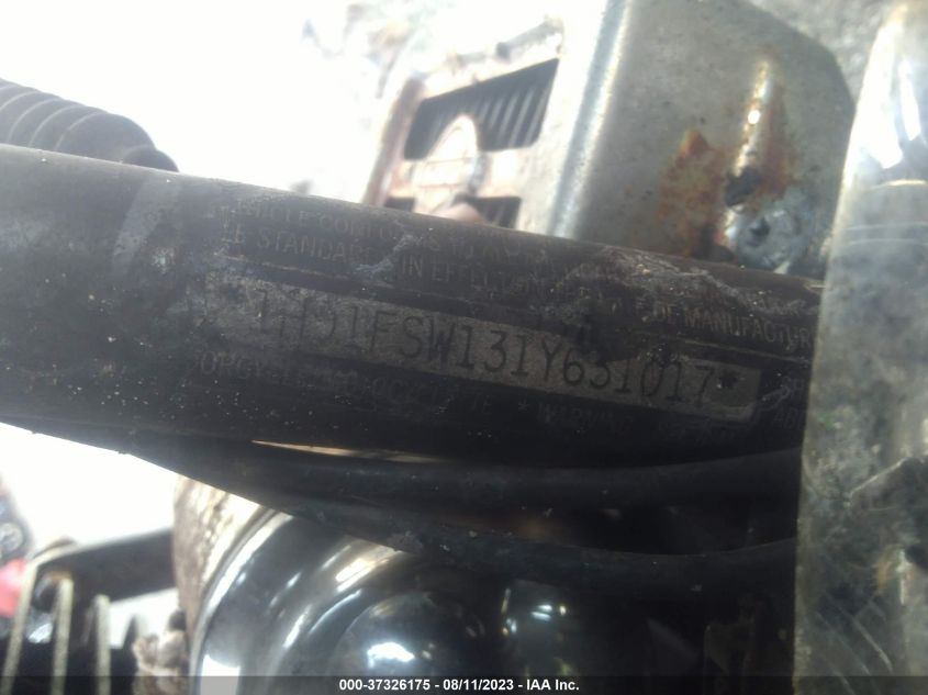 2001 HARLEY-DAVIDSON FLTRI 1HD1FSW131Y631017