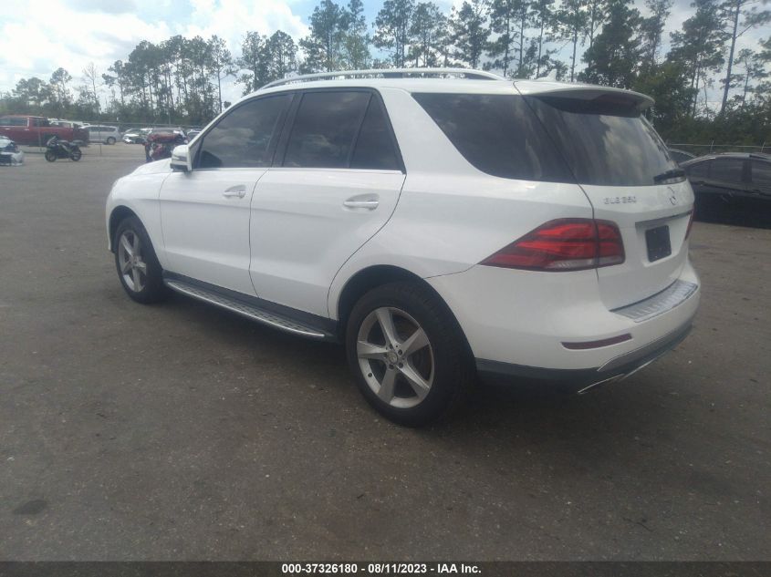 2016 MERCEDES-BENZ GLE GLE 350 - 4JGDA5JBXGA747276