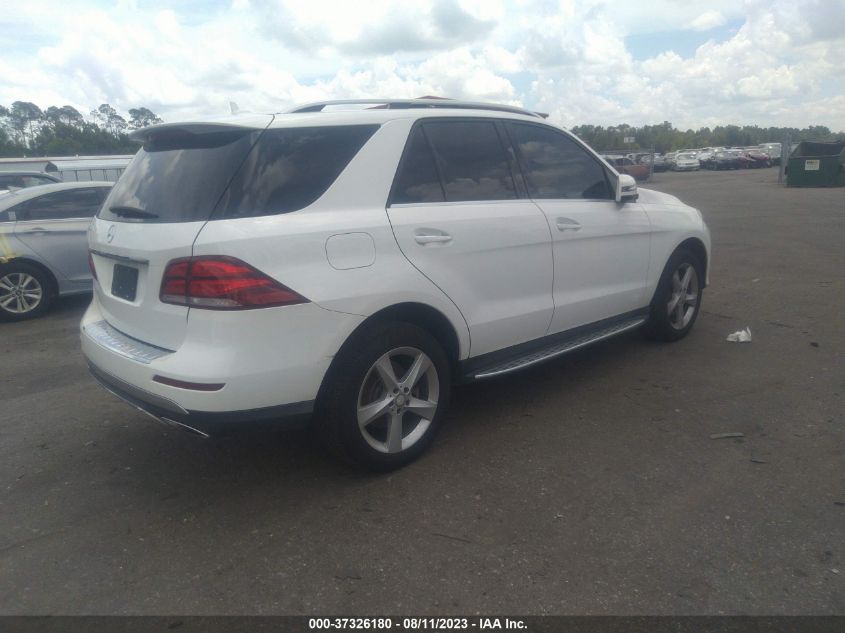 2016 MERCEDES-BENZ GLE GLE 350 - 4JGDA5JBXGA747276