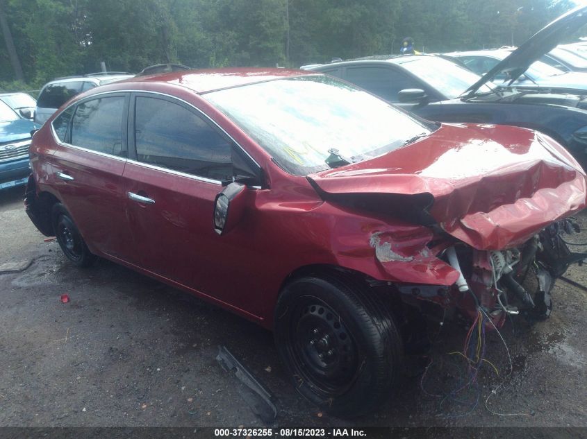 2015 NISSAN SENTRA SV - 3N1AB7AP9FY254830