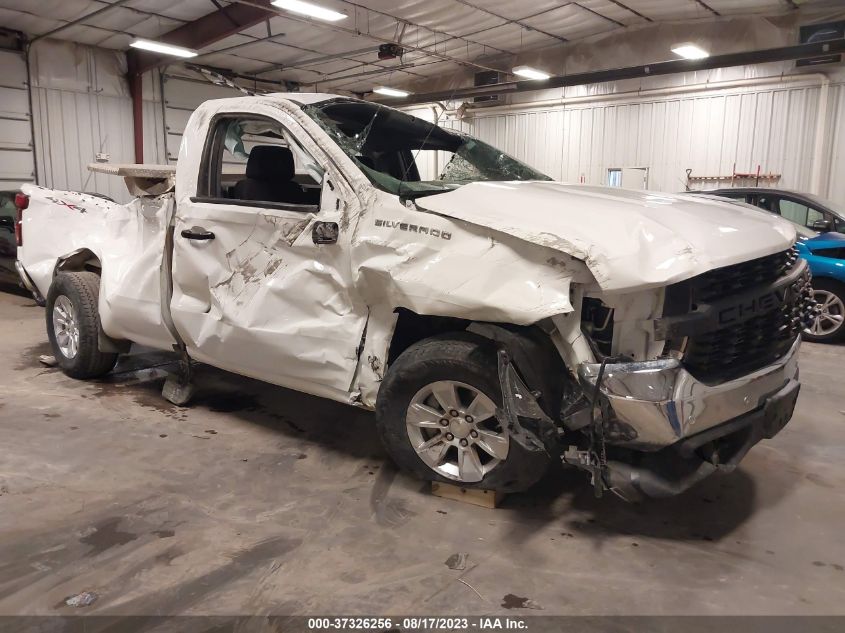 2019 CHEVROLET SILVERADO 1500 WORK TRUCK - 3GCNYAEH4KG200008