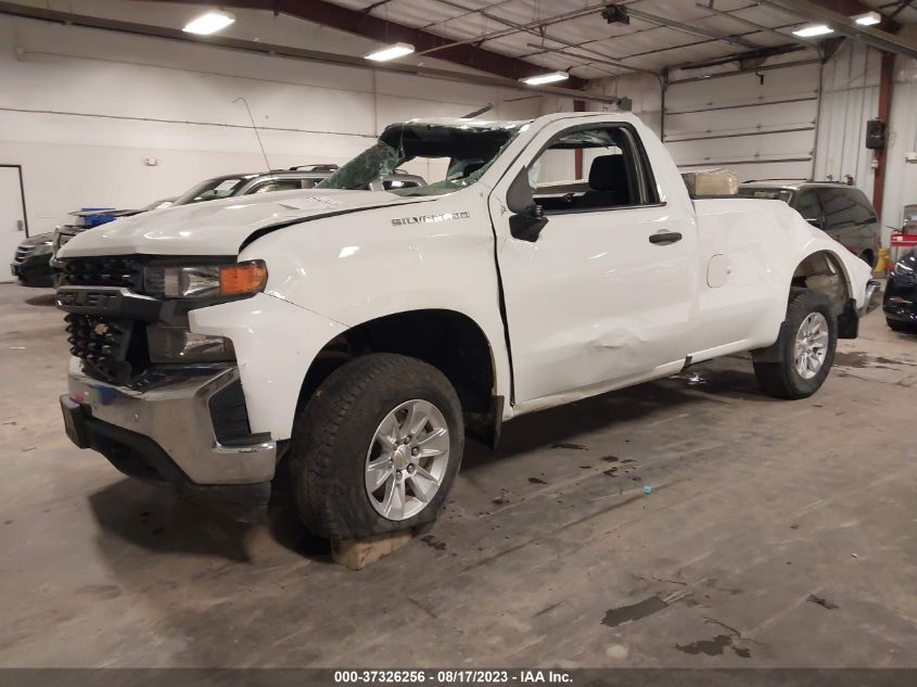2019 CHEVROLET SILVERADO 1500 WORK TRUCK - 3GCNYAEH4KG200008
