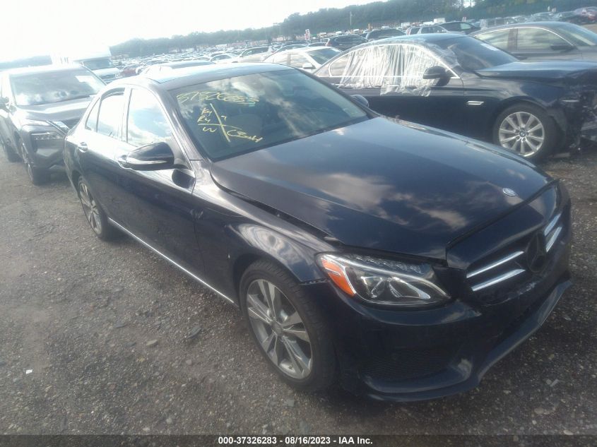 55SWF4KB3FU079204 2015 MERCEDES-BENZ C-CLASS - Image 1