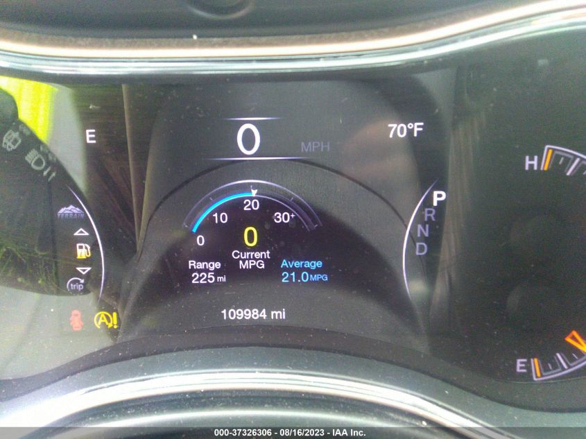 2016 JEEP GRAND CHEROKEE LIMITED - 1C4RJFBG5GC378924