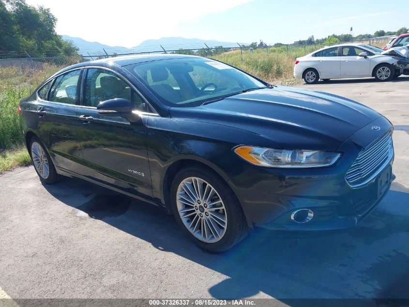 2014 FORD FUSION SE HYBRID - 3FA6P0LU6ER234306