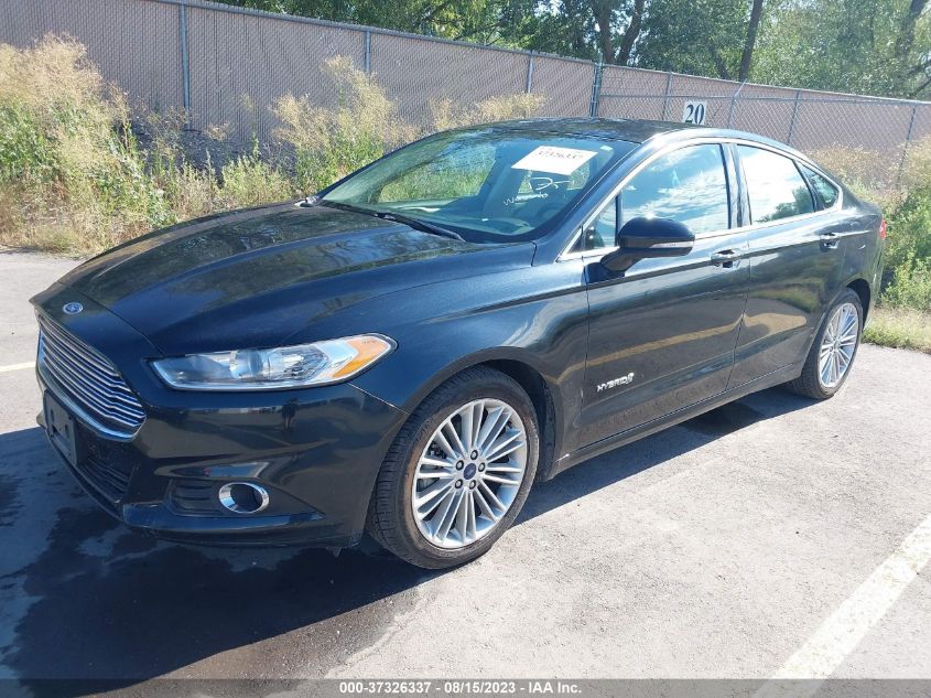 2014 FORD FUSION SE HYBRID - 3FA6P0LU6ER234306