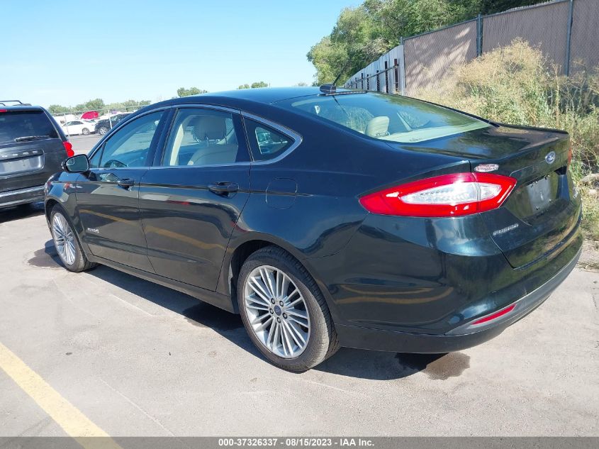 2014 FORD FUSION SE HYBRID - 3FA6P0LU6ER234306