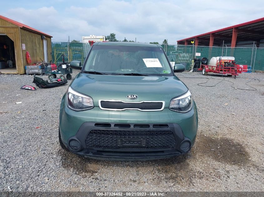 2014 KIA SOUL BASE - KNDJN2A21E7029880