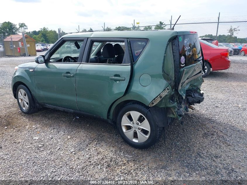 2014 KIA SOUL BASE - KNDJN2A21E7029880