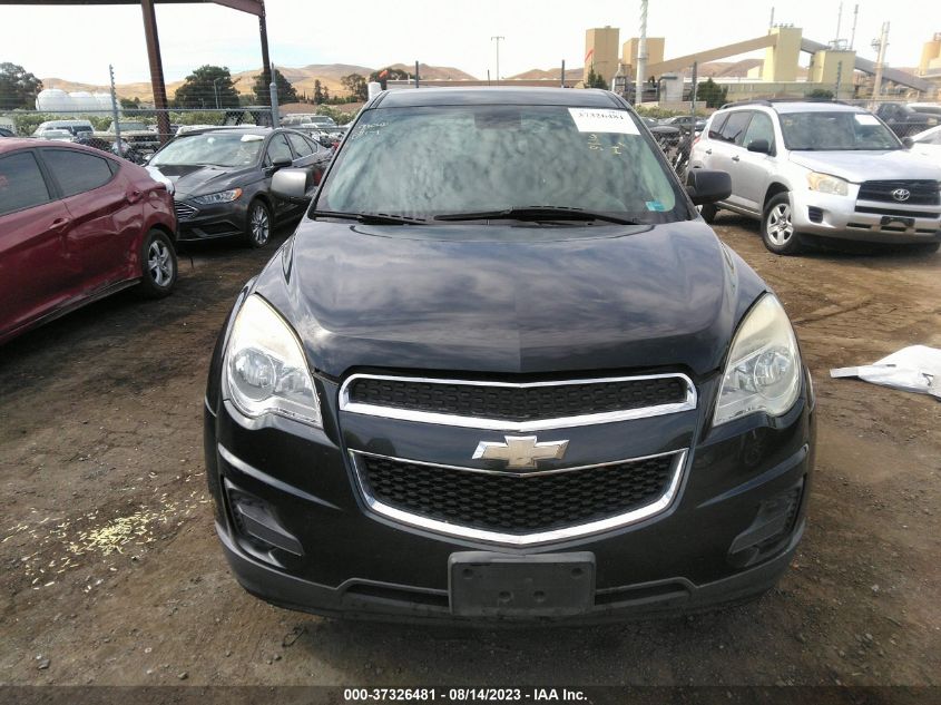 2013 CHEVROLET EQUINOX LS - 2GNALBEK4D6194666