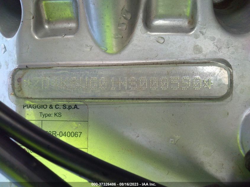 2022 APRILIA RS 660 ZD4KSUG01NS000590