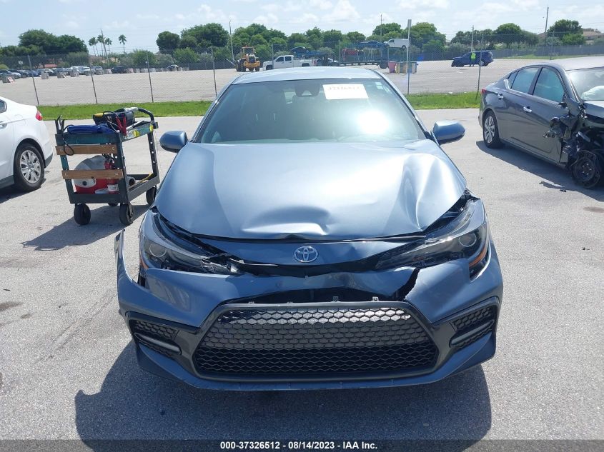 2022 TOYOTA COROLLA SE/NIGHT SHADE - 5YFS4MCE3NP109898