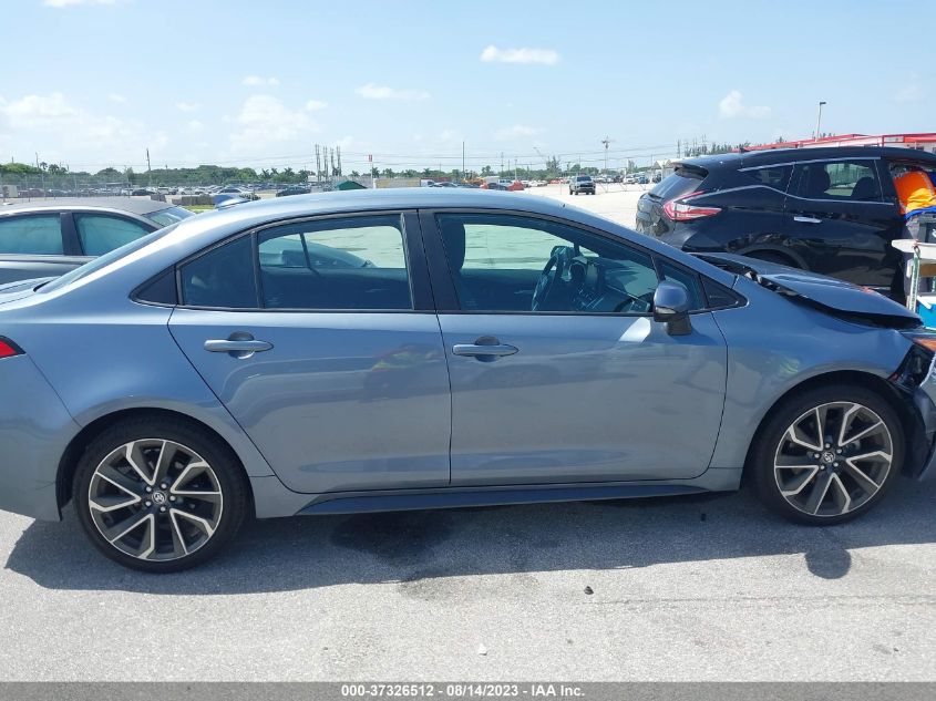 2022 TOYOTA COROLLA SE/NIGHT SHADE - 5YFS4MCE3NP109898