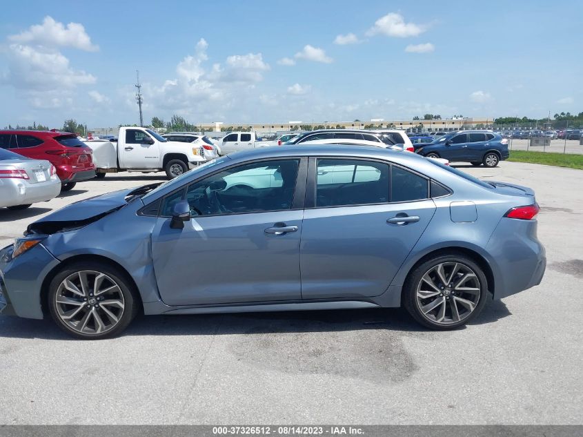 2022 TOYOTA COROLLA SE/NIGHT SHADE - 5YFS4MCE3NP109898