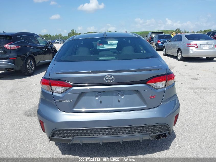 2022 TOYOTA COROLLA SE/NIGHT SHADE - 5YFS4MCE3NP109898