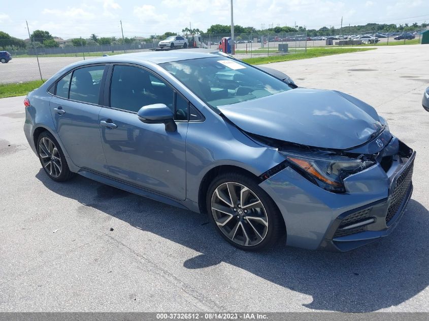 2022 TOYOTA COROLLA SE/NIGHT SHADE - 5YFS4MCE3NP109898