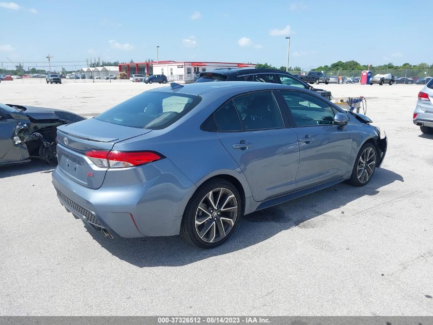 2022 TOYOTA COROLLA SE/NIGHT SHADE - 5YFS4MCE3NP109898