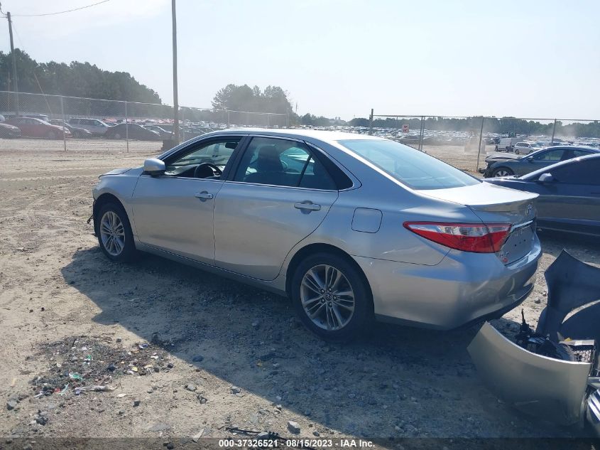 2017 TOYOTA CAMRY XLE/SE/LE/XSE - 4T1BF1FK1HU397854