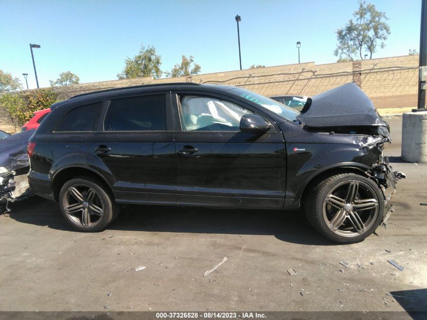 2014 AUDI Q7 3.0T S LINE PRESTIGE - WA1DGAFE5ED016999