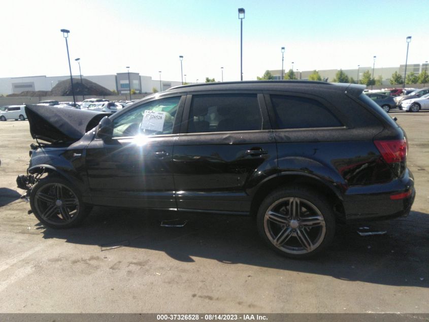 2014 AUDI Q7 3.0T S LINE PRESTIGE - WA1DGAFE5ED016999