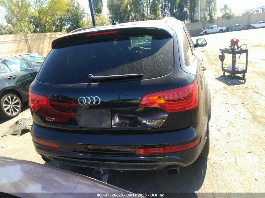 2014 AUDI Q7 3.0T S LINE PRESTIGE - WA1DGAFE5ED016999