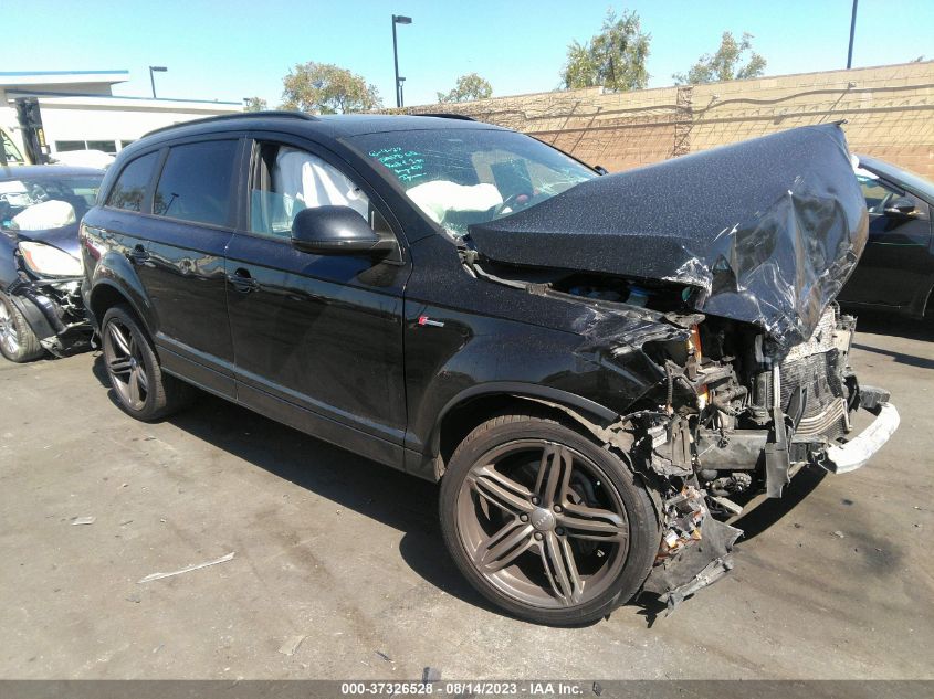 2014 AUDI Q7 3.0T S LINE PRESTIGE - WA1DGAFE5ED016999