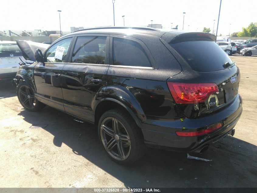 2014 AUDI Q7 3.0T S LINE PRESTIGE - WA1DGAFE5ED016999