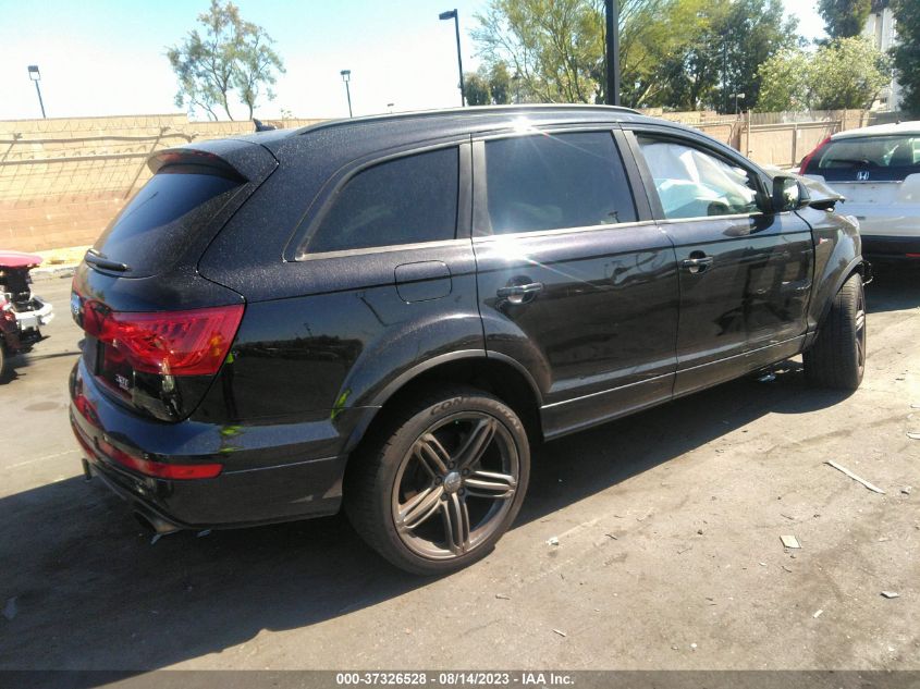 2014 AUDI Q7 3.0T S LINE PRESTIGE - WA1DGAFE5ED016999