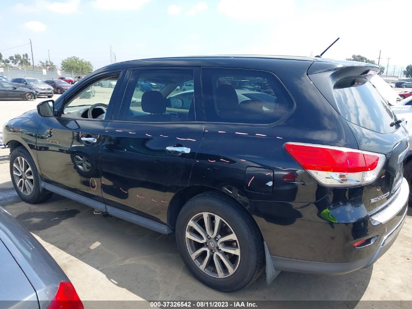 2014 NISSAN PATHFINDER S - 5N1AR2MN0EC667292