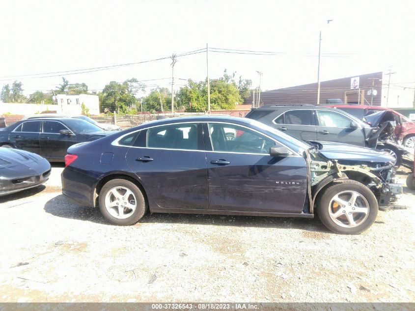 2018 CHEVROLET MALIBU LS - 1G1ZB5STXJF207976
