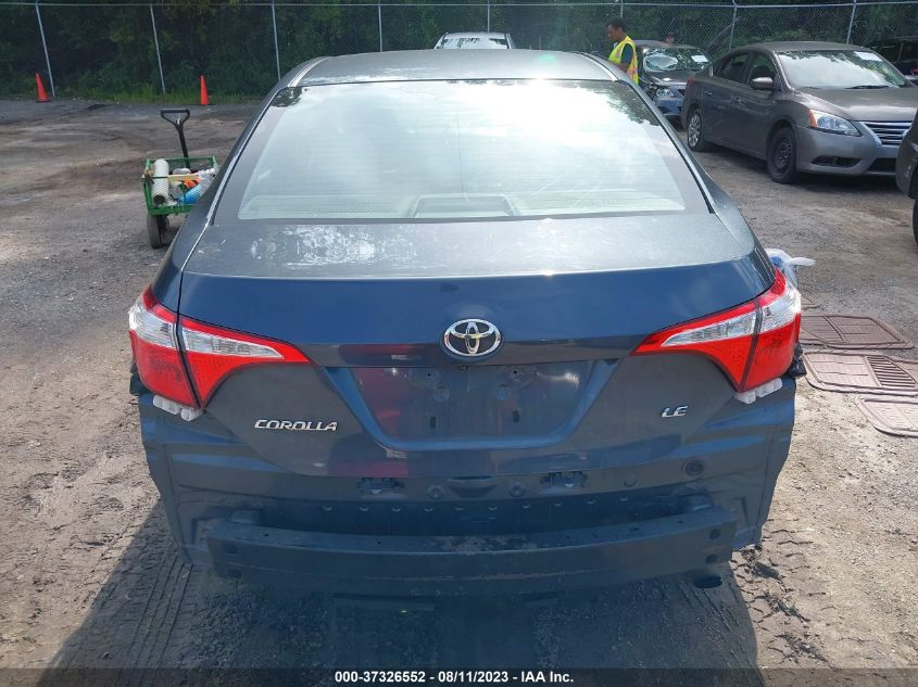 2015 TOYOTA COROLLA L/LE/S/S PLUS/LE PLUS - 2T1BURHE6FC321234