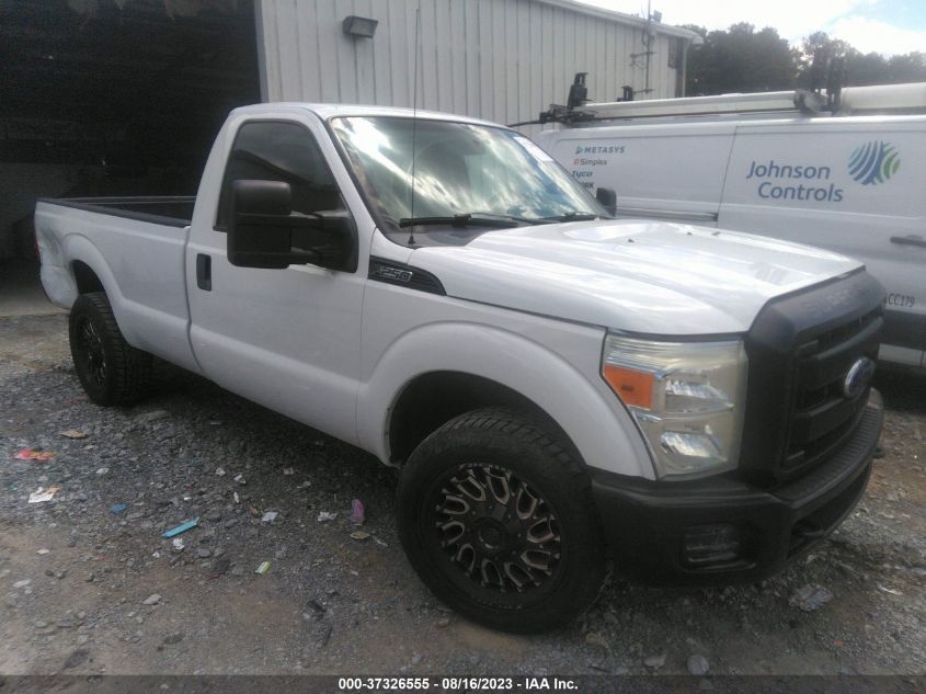 2016 FORD SUPER DUTY F-250 SRW XL/XLT - 1FTBF2A6XGEA23434