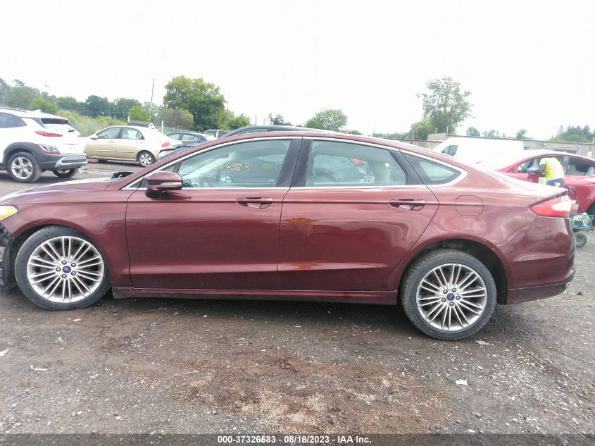 2016 FORD FUSION SE - 3FA6P0T90GR349126