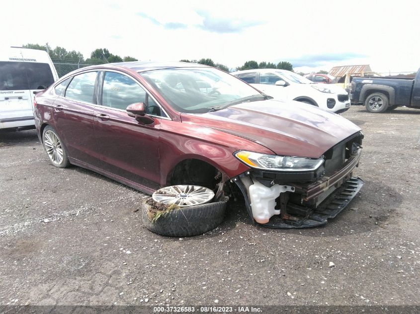 2016 FORD FUSION SE - 3FA6P0T90GR349126