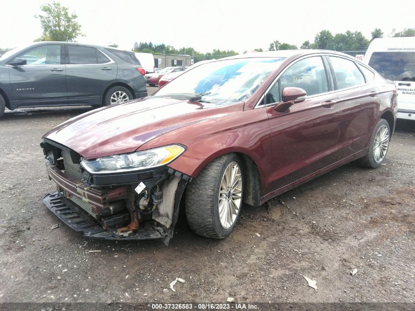 2016 FORD FUSION SE - 3FA6P0T90GR349126
