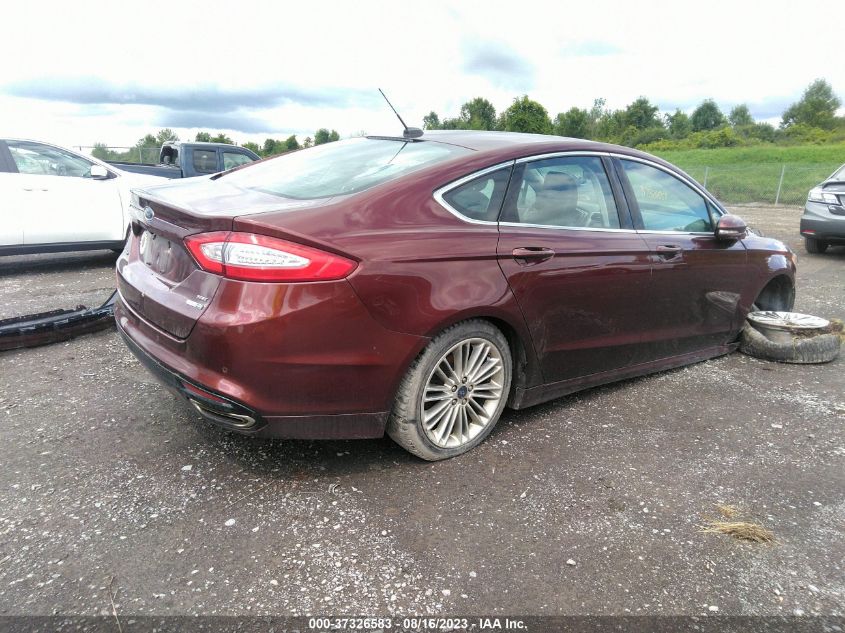 2016 FORD FUSION SE - 3FA6P0T90GR349126
