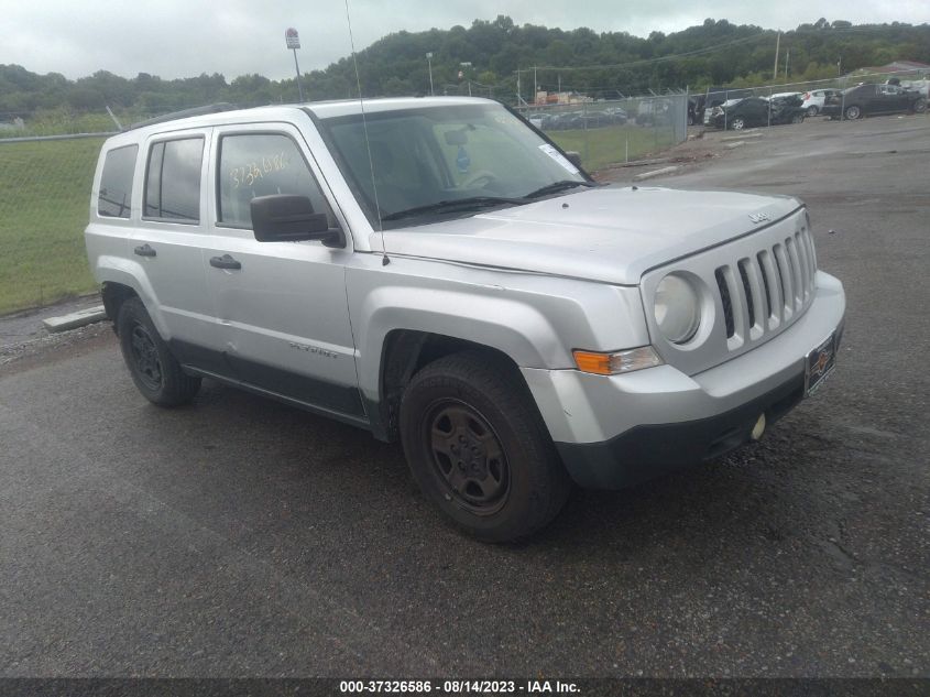 2014 JEEP PATRIOT SPORT - 1C4NJPBB1ED529452