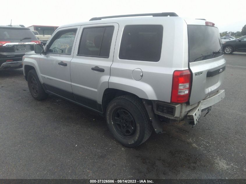 2014 JEEP PATRIOT SPORT - 1C4NJPBB1ED529452