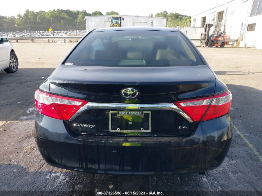 2016 TOYOTA CAMRY XLE/SE/LE/XSE - 4T1BF1FK9GU516720