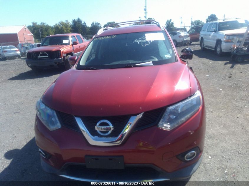 2016 NISSAN ROGUE S/SL/SV - KNMAT2MVXGP696381